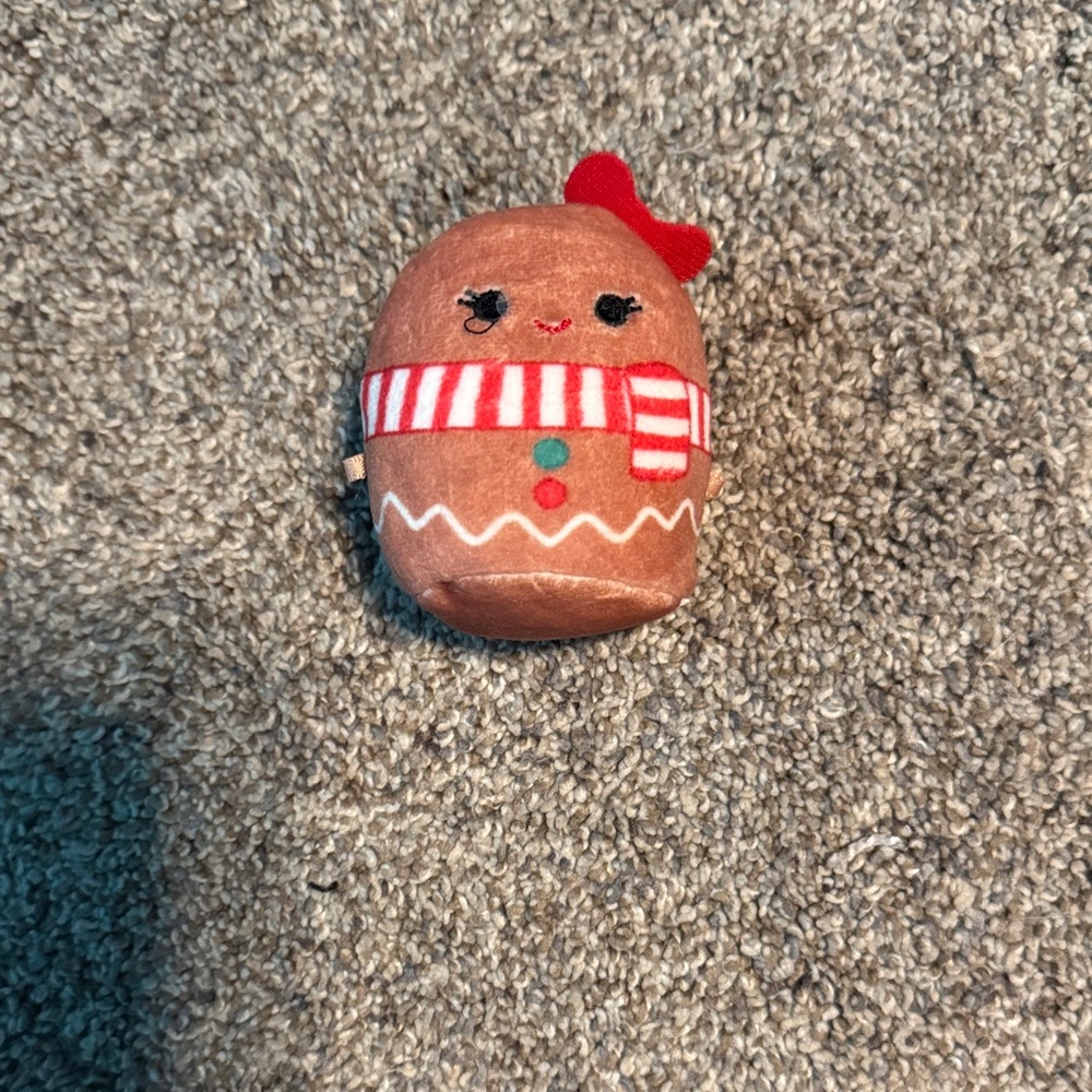 Squishmallows Brown Gingerbread Stuffed Animal